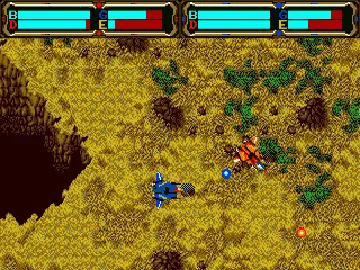 Herzog Zwei (Japan) screen shot game playing